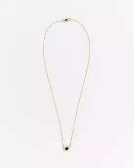 Kira Necklace in 14K Gold/Garnet