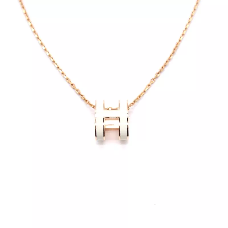 Lacquered Gold Pop H Pendant S 135679