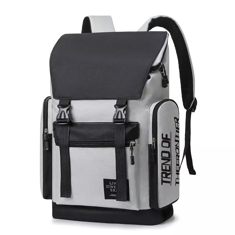 Large-capacity fashionable and cool travel backpack