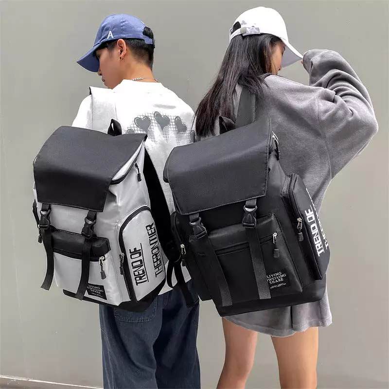 Large-capacity fashionable and cool travel backpack