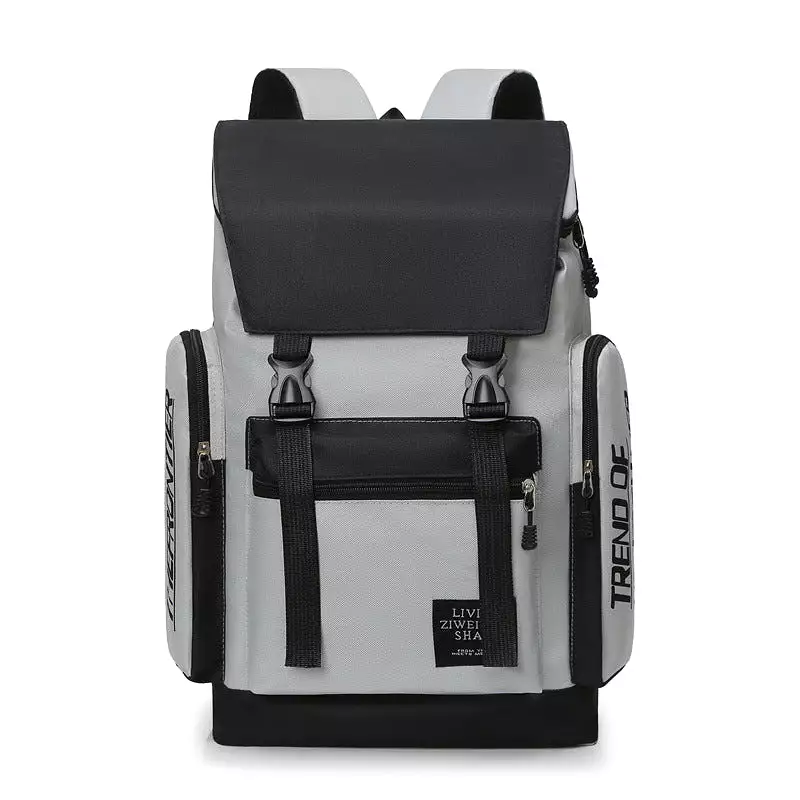 Large-capacity fashionable and cool travel backpack