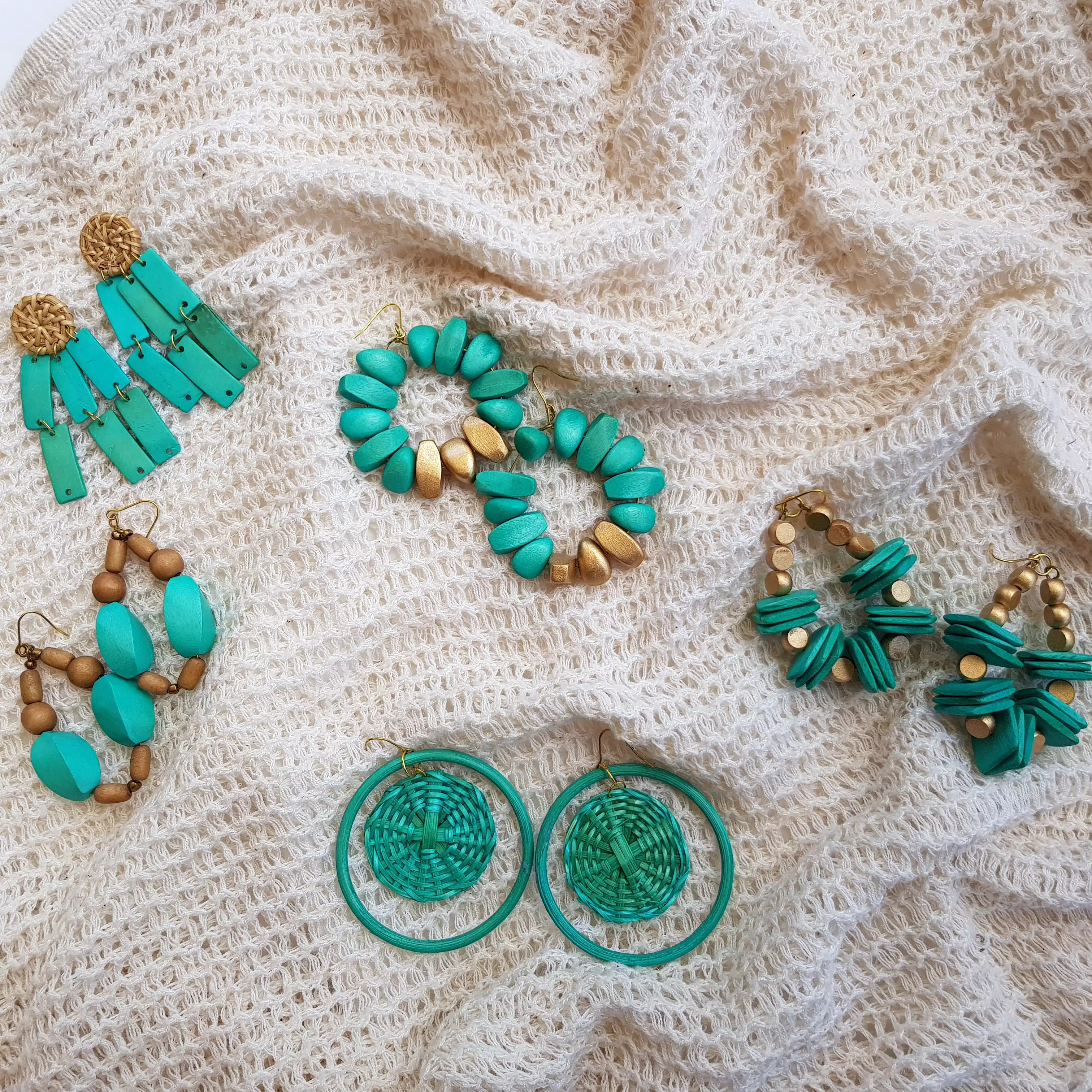 Leanna Earrings in Turquoise