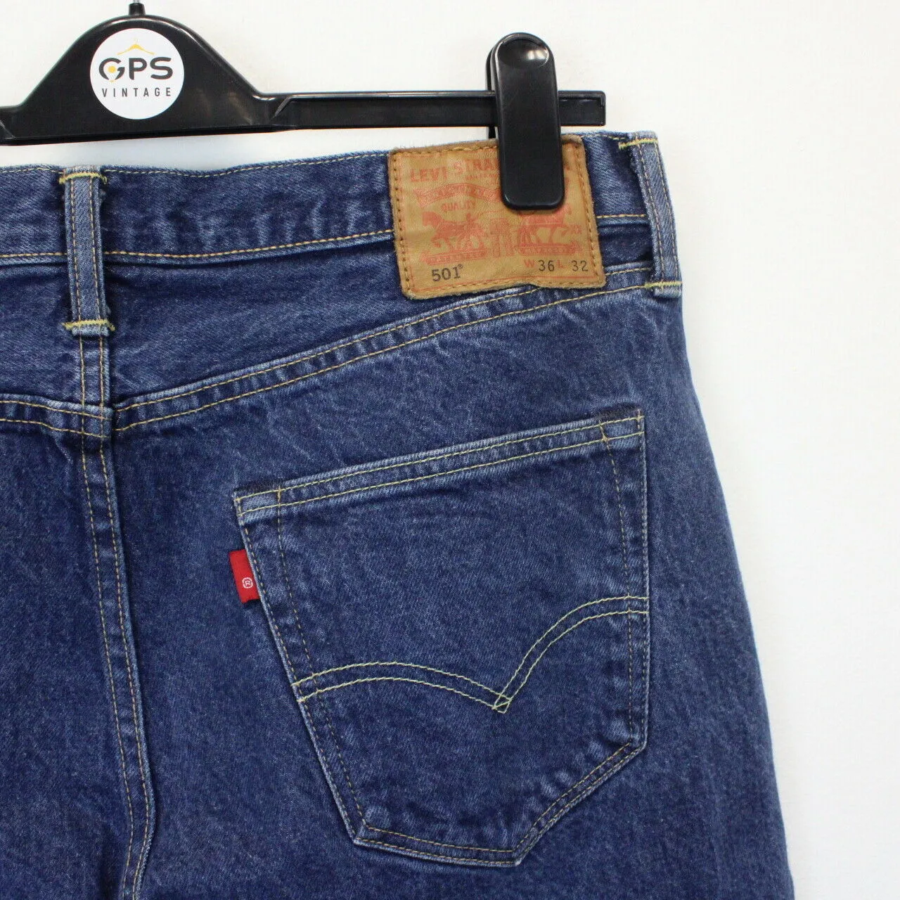 LEVIS 501 Jeans Dark Blue | W36 L30