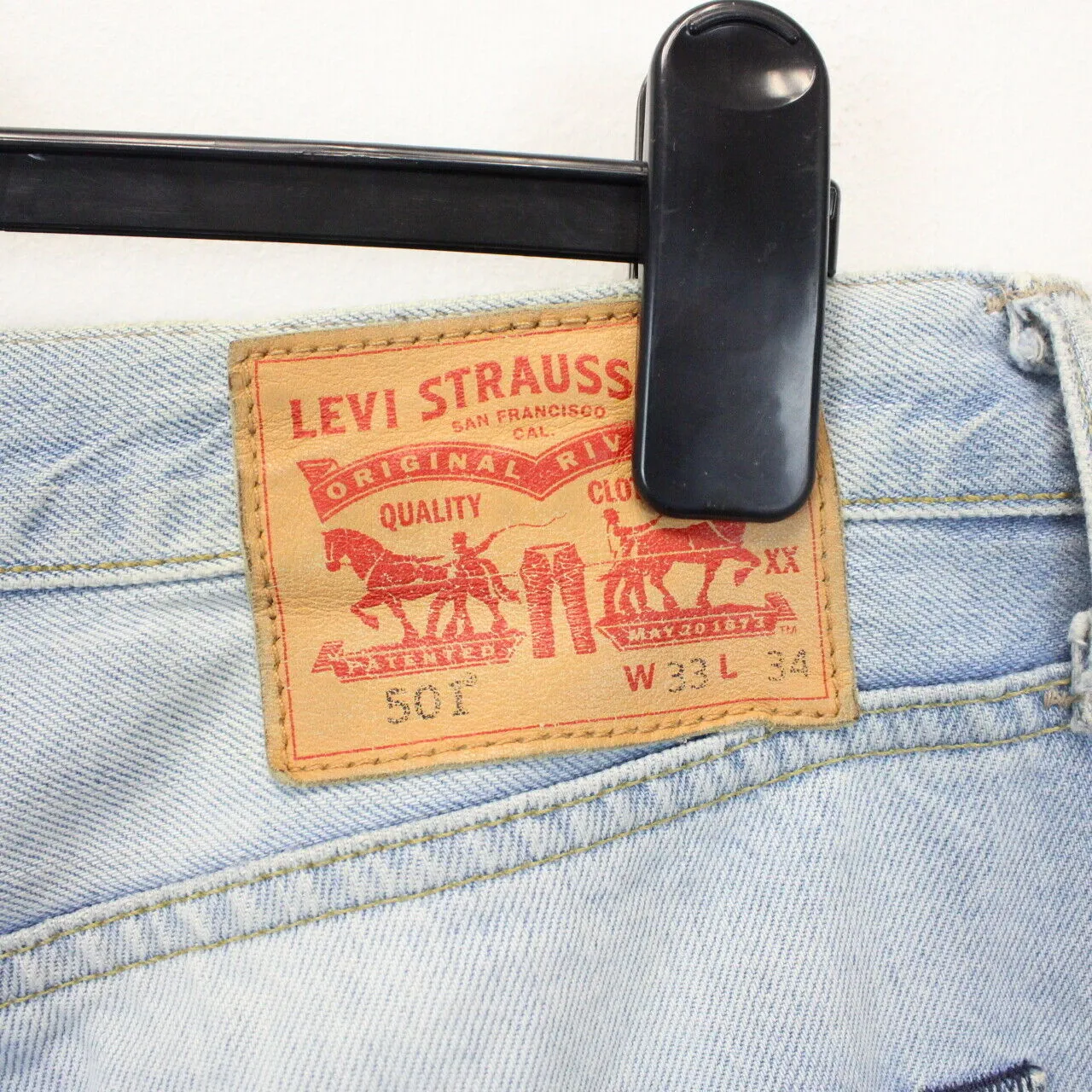 LEVIS 501 Jeans Light Blue | W34 L32