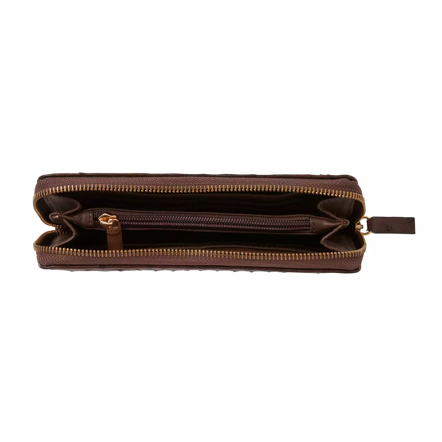 Long Zip Wallet :: Chocolate