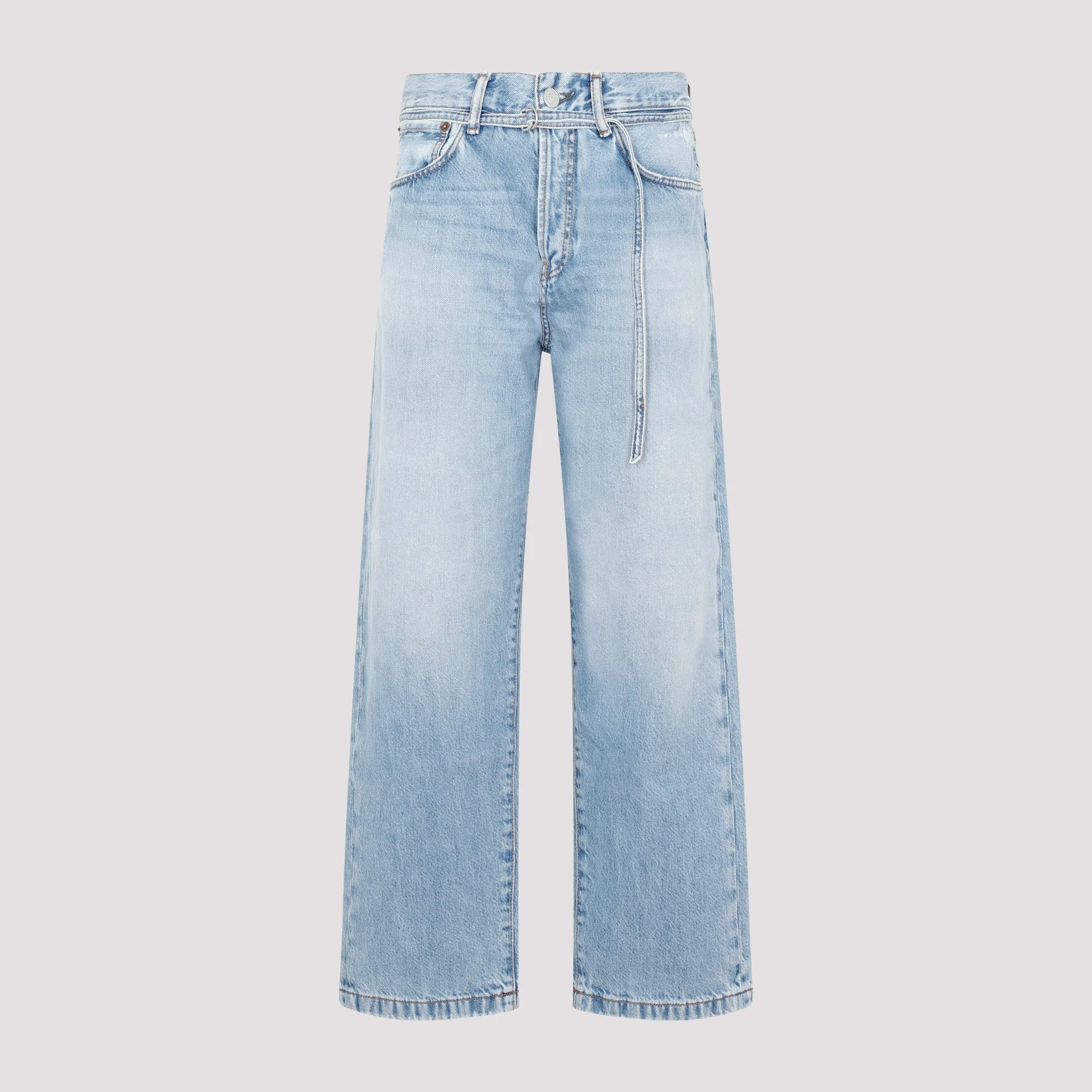 LOOSE FIT COTTON JEANS