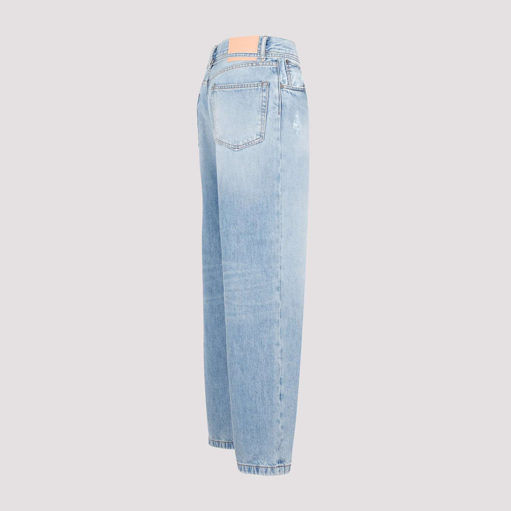 LOOSE FIT COTTON JEANS