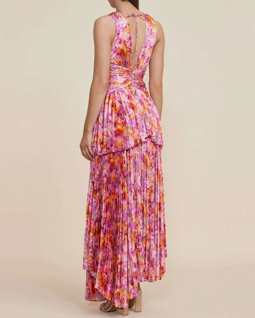 Lotus Sleeveless Ormond Gown