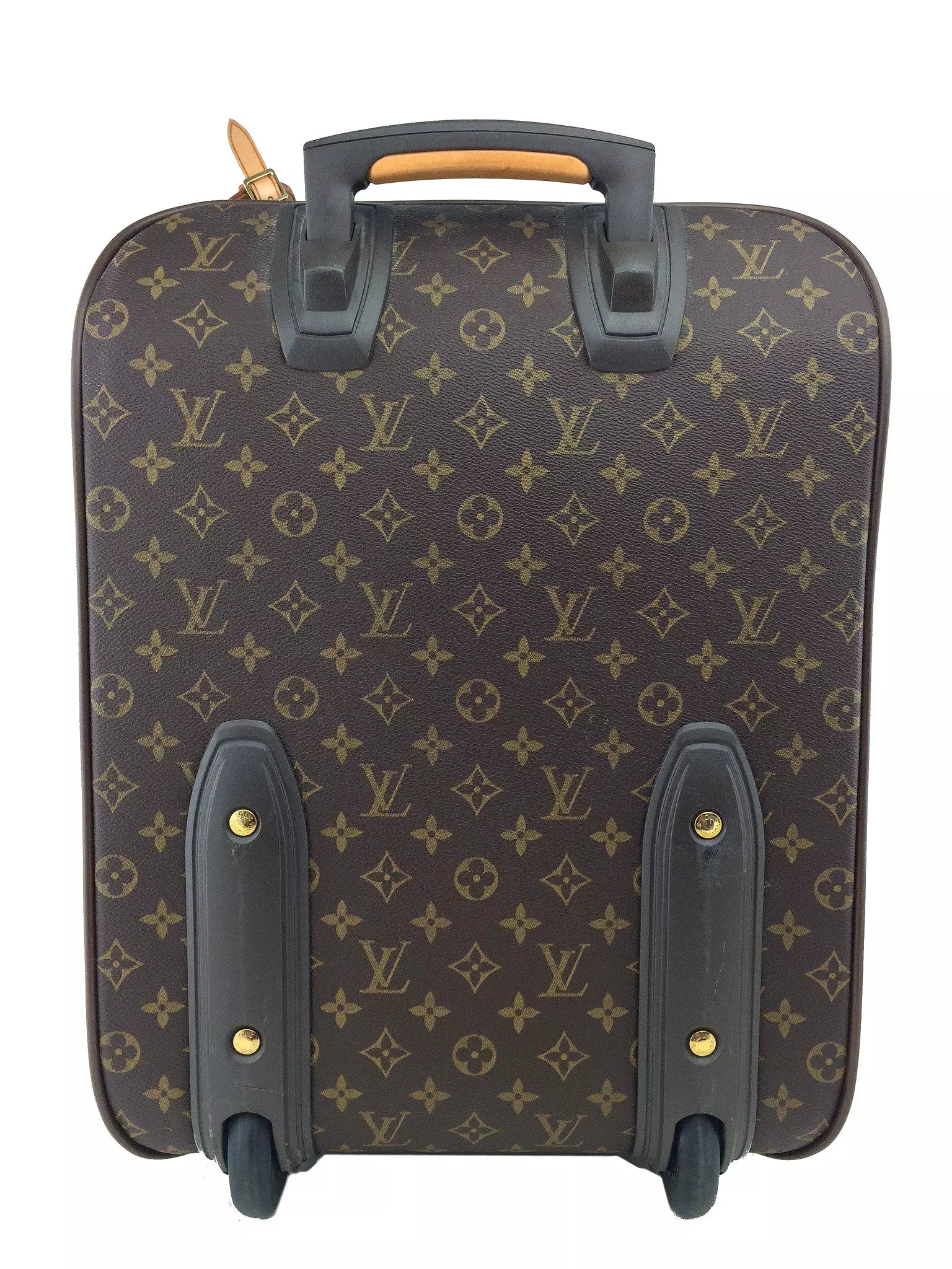 Louis Vuitton Pegase 50 Monogram Canvas Rolling Suitcase Travel Bag