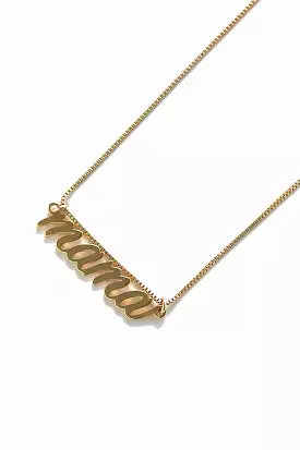 MAMA Gold Necklace