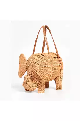 MS ELLIE WICKER TOTE