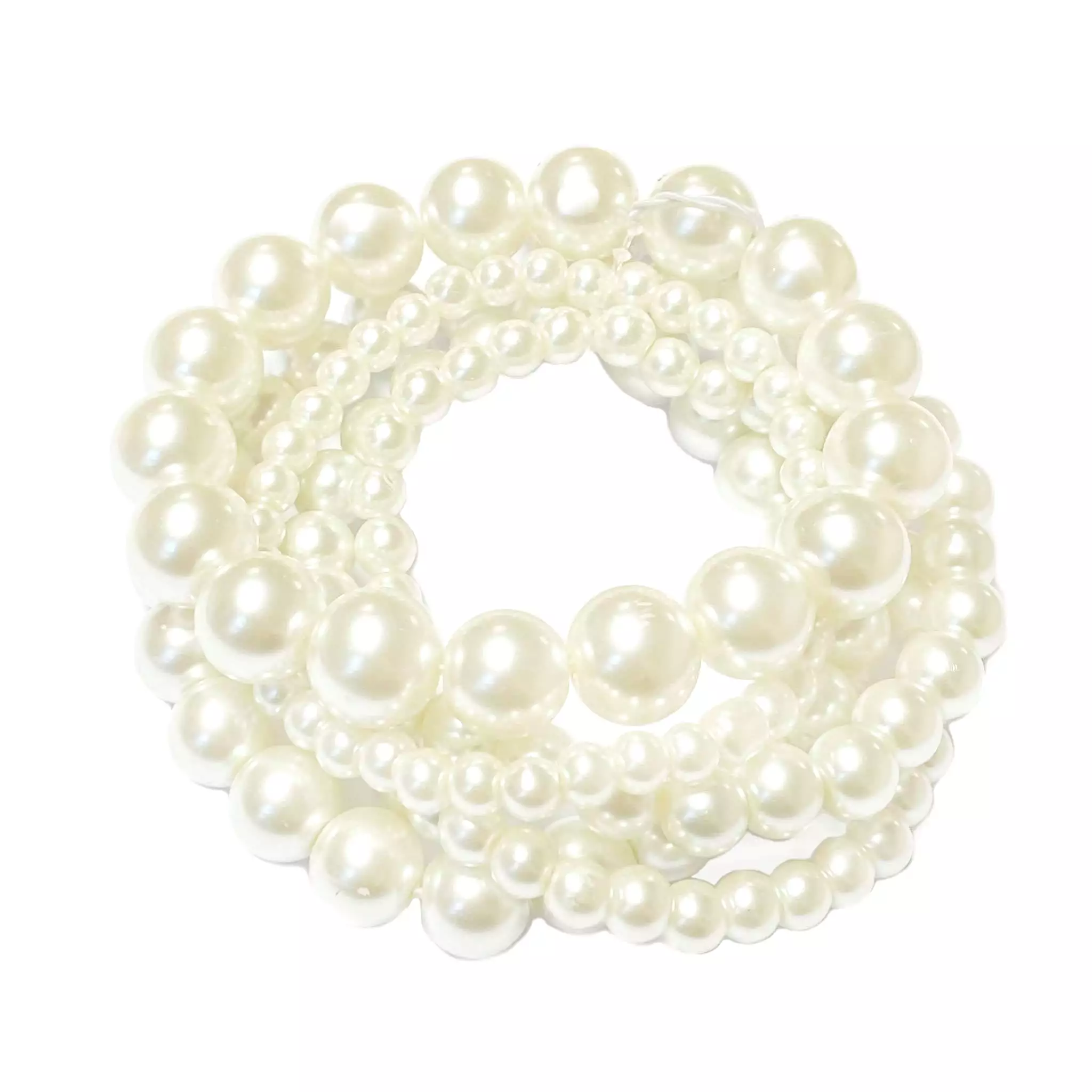 Multi-Layer Faux Pearl Classic Style Bracelet