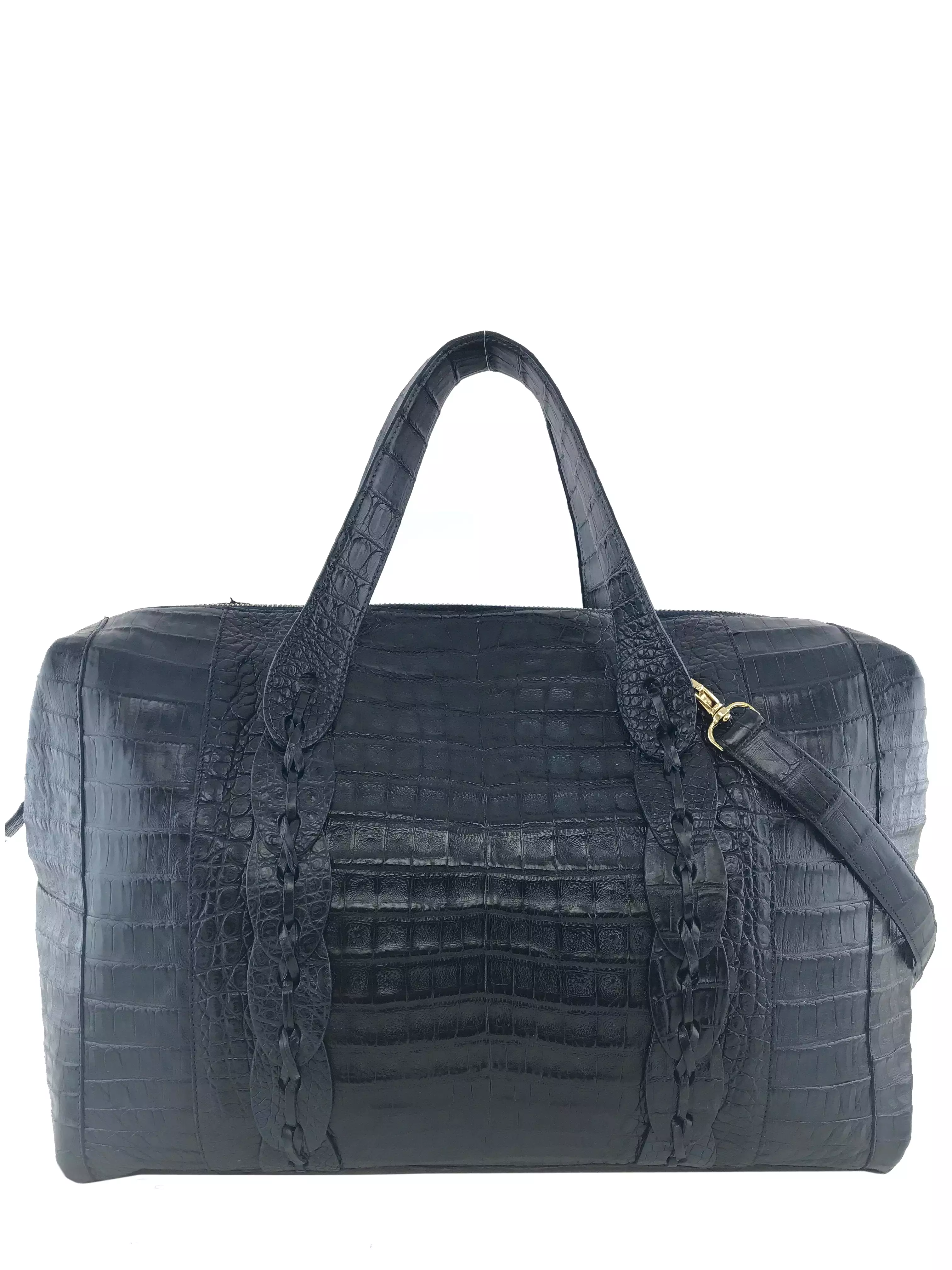 Nancy Gonzalez Large Crocodile Travel Bag