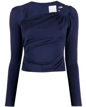 Navy Anderston Top