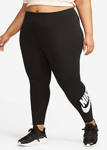 Nike Logo Print Leggings | Grattan