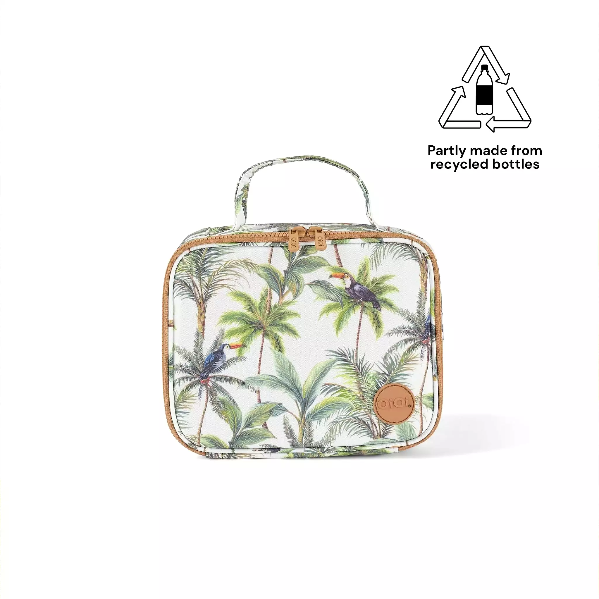 OiOi Insulated Lunch Bag Mini- Tropical