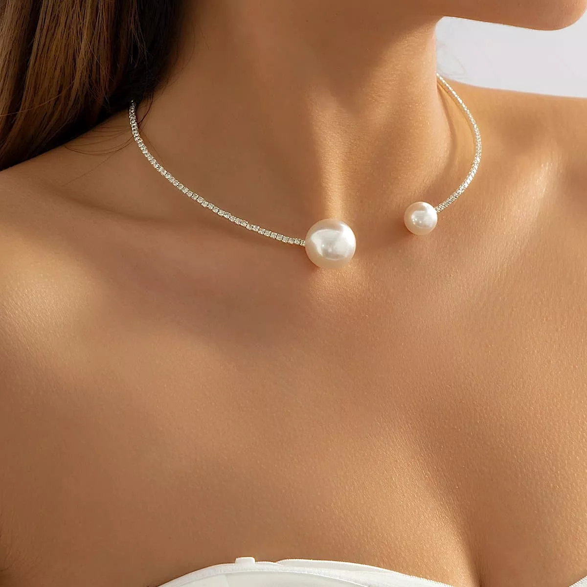 Pearl Open Necklace