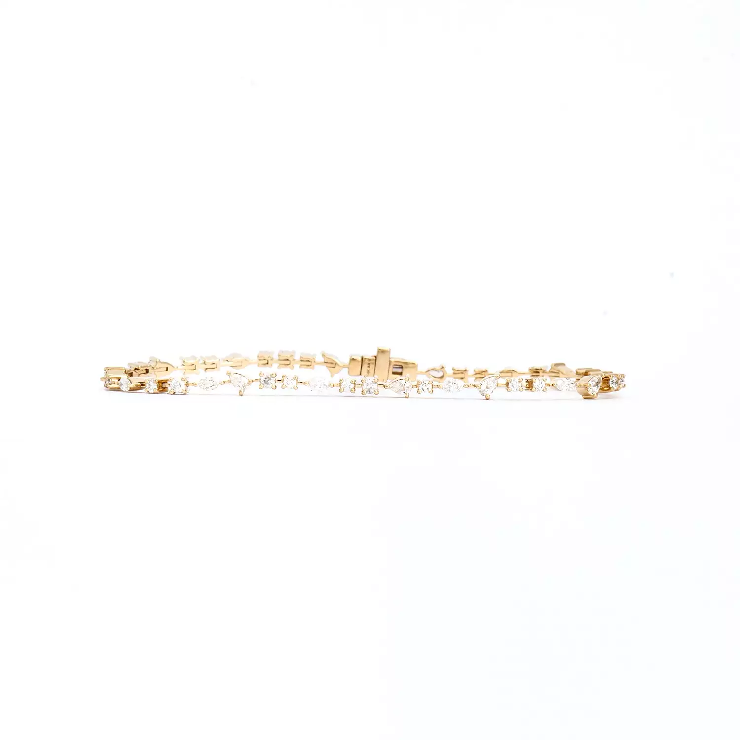 Premier Amigos Mixed Diamond Tennis Bracelet