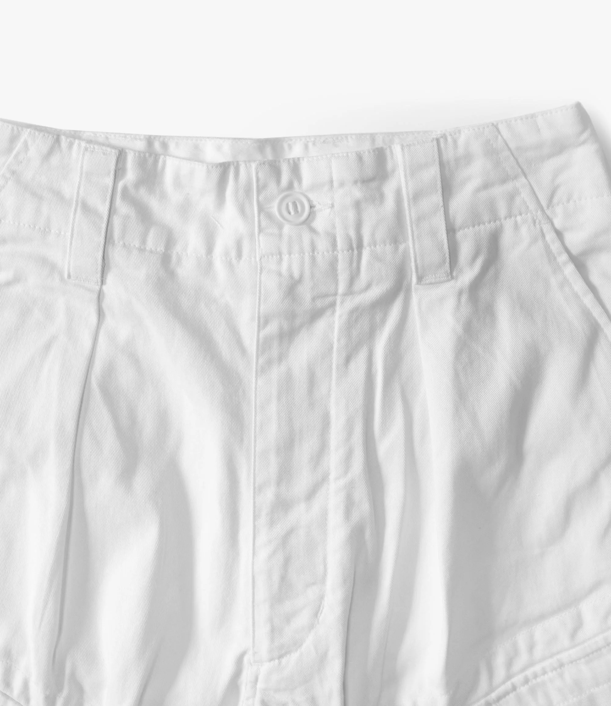 Royal Gaucho Pants – White Flat Twill