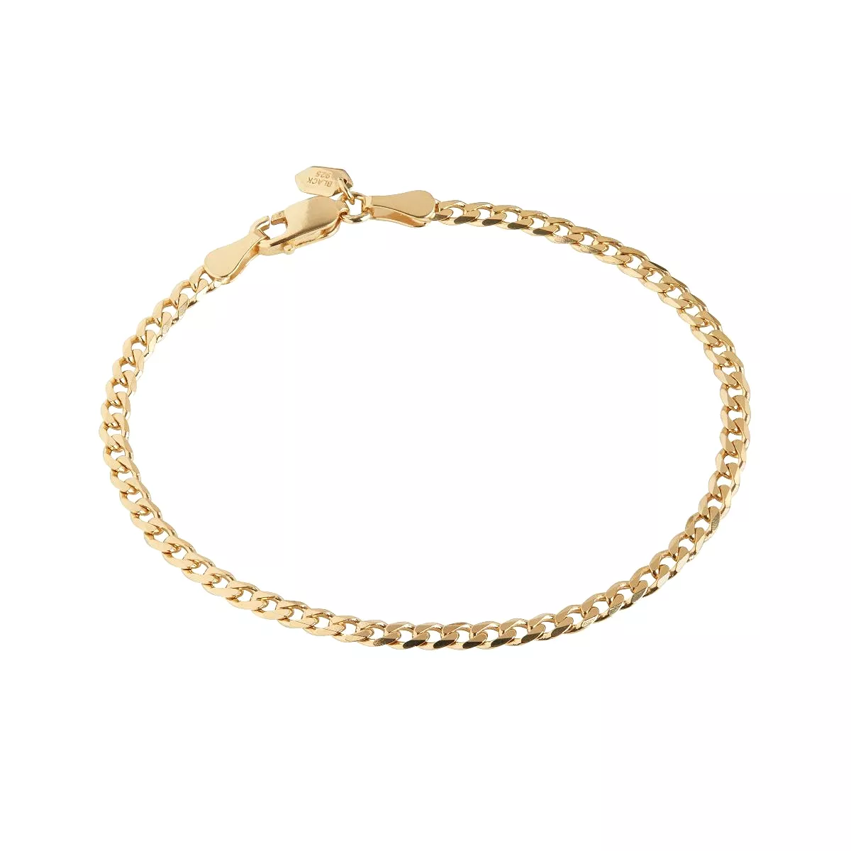 Saffi Bracelet Medium, Gold High Polished