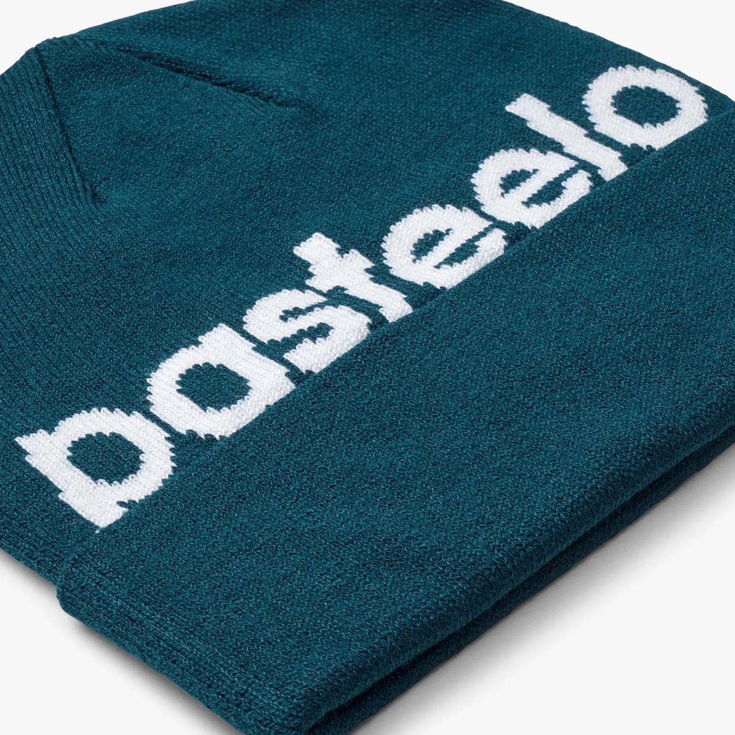 SCRIPT BEANIE - DARK TEAL