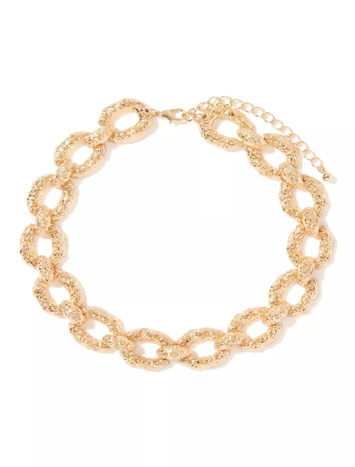 Signature Tabitha Textured Link Necklace