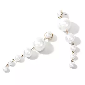 Single Drop Pearl Earrings