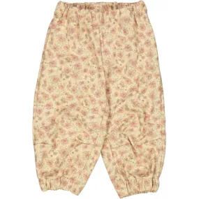 Softshell Pants Jean - soft beige flowers