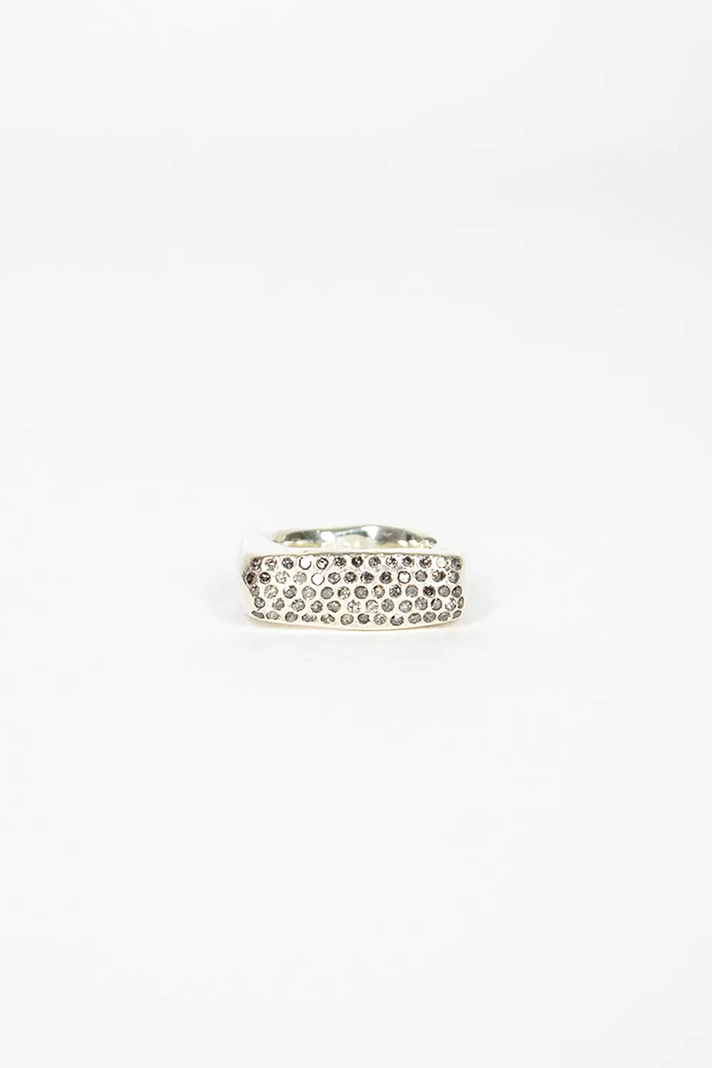 Sola 3 Sterling Silver Icy Diamond Ring