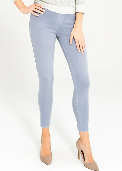 Spanx Cropped Blue Tide Leggings ()