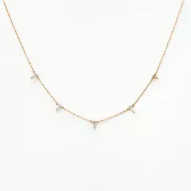 Stack Baguette Chain Necklace