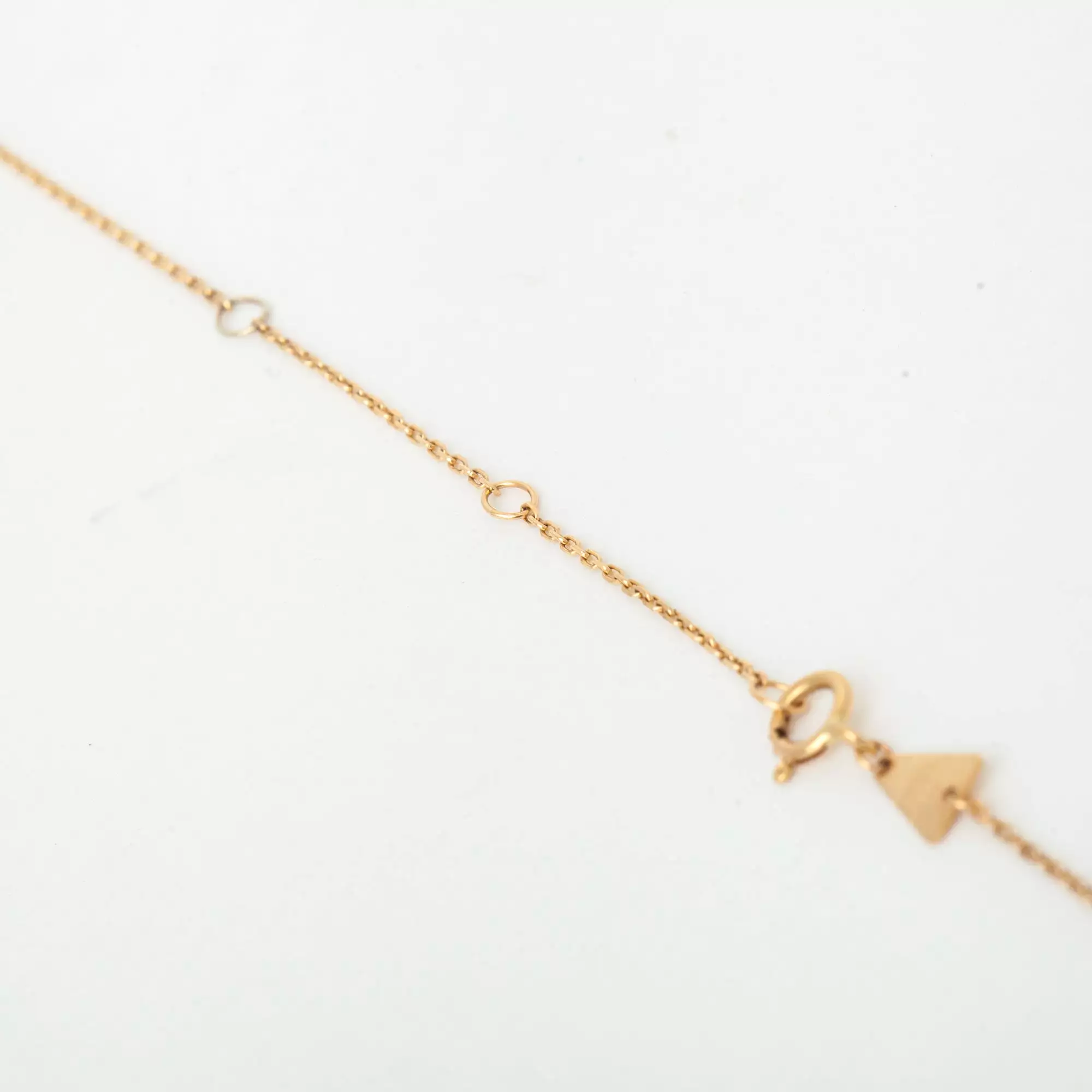 Stack Baguette Chain Necklace