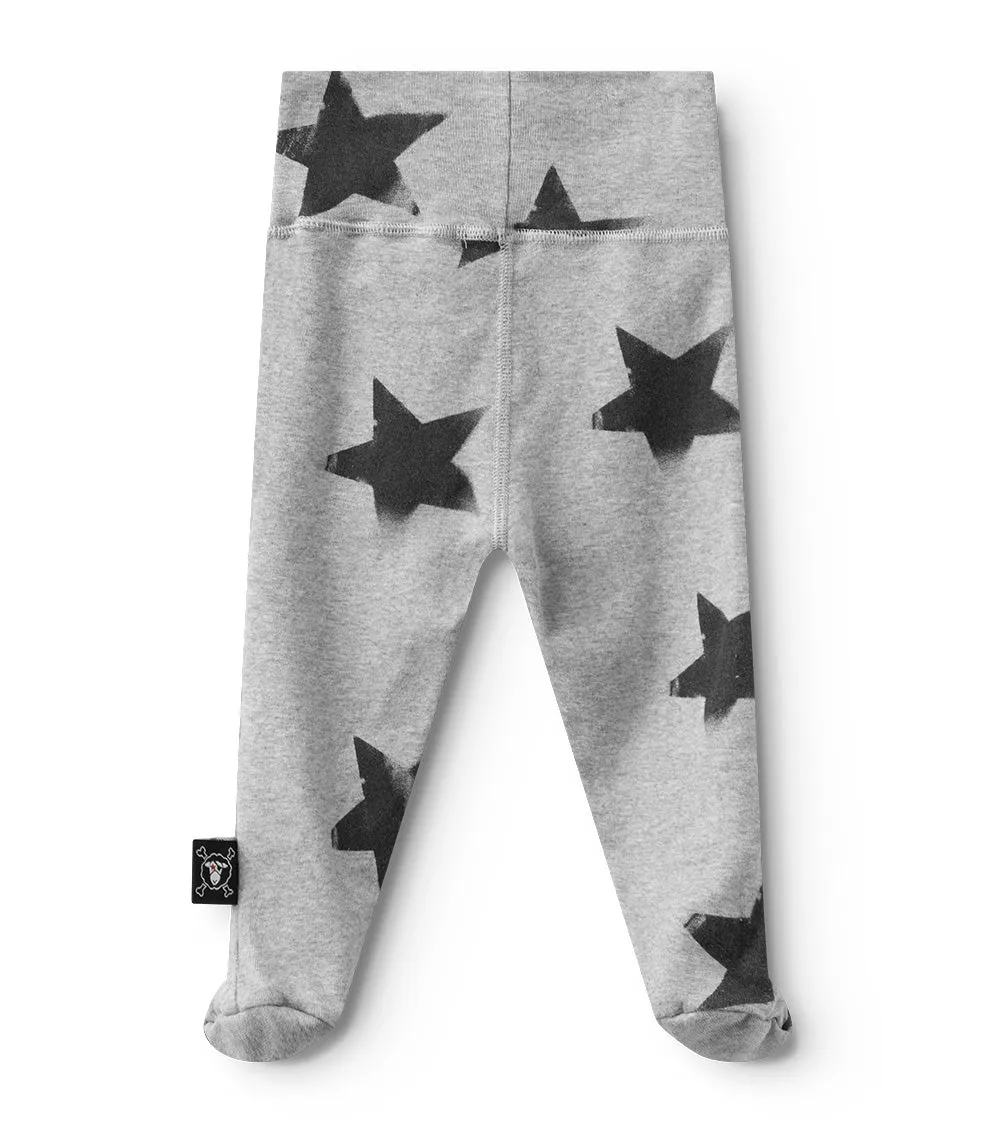 star footed leggings