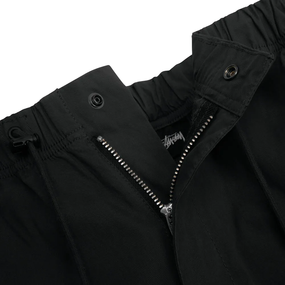 STSSY NYCO OVER TROUSERS // BLACK