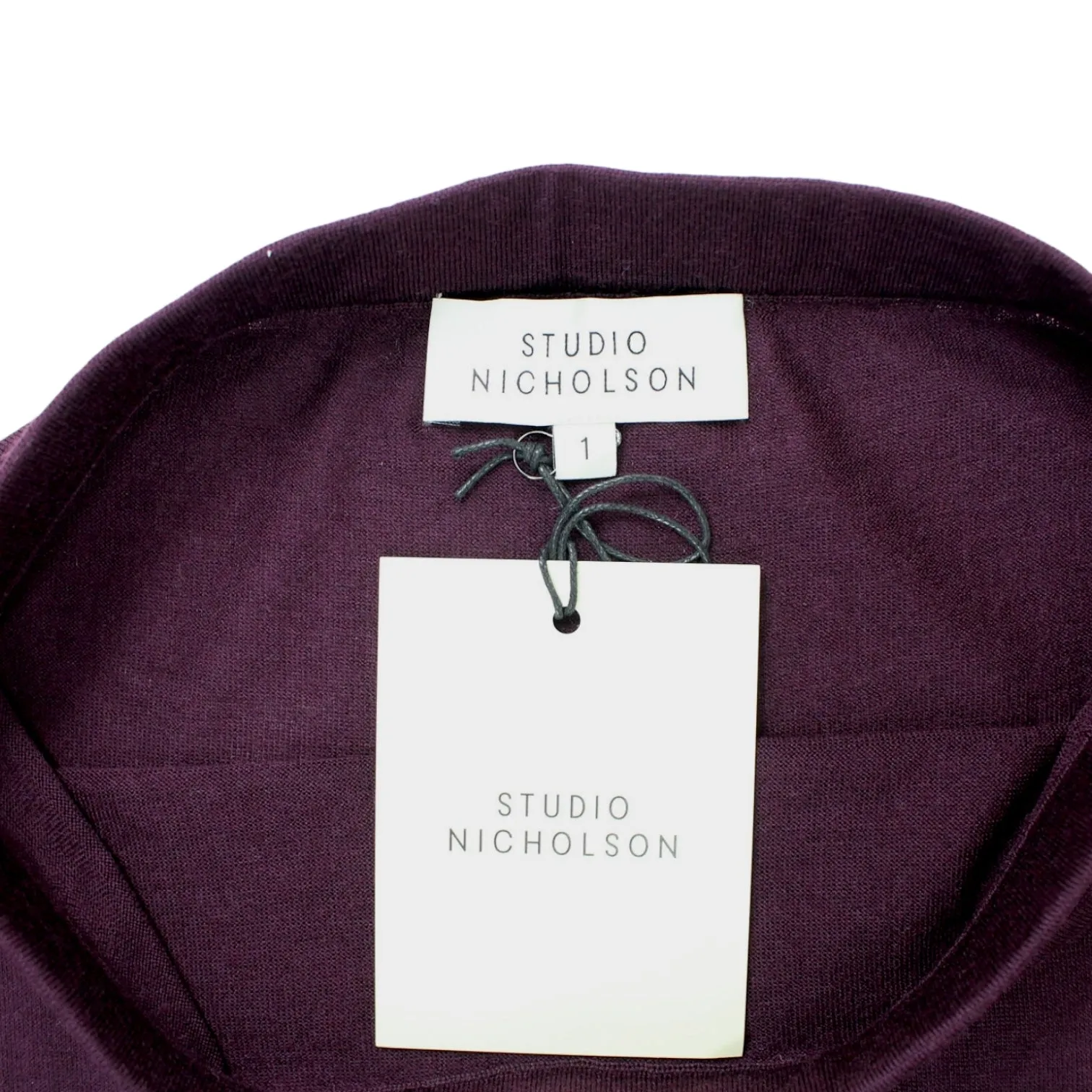 Studio Nicholson Grape Knitted Seamless Leggings