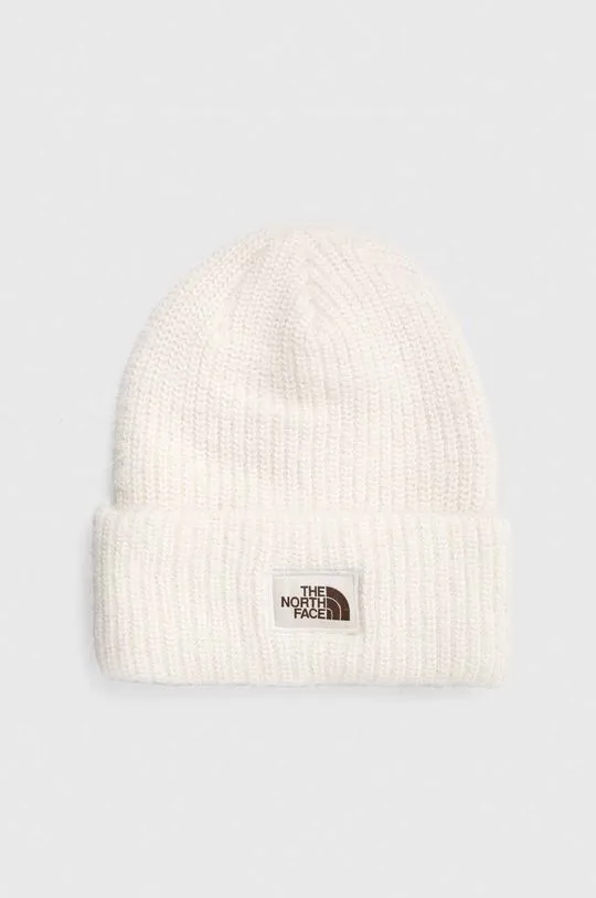 The North Face beanie white color