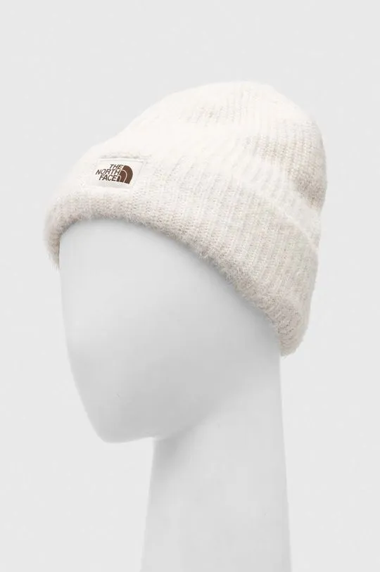 The North Face beanie white color