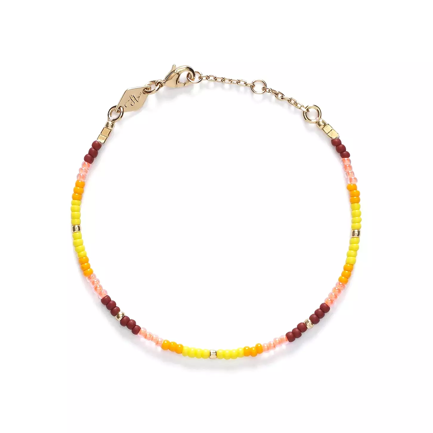 Tie Dye Bracelet, Sunshine