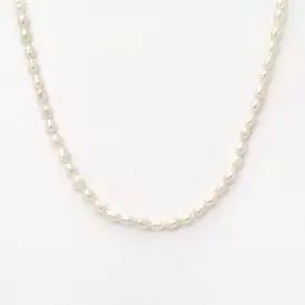 Tiny Seed Pearl Necklace