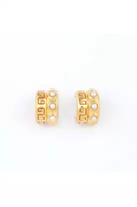 Zou Zou Pearl Earrings - 18K Vermeil